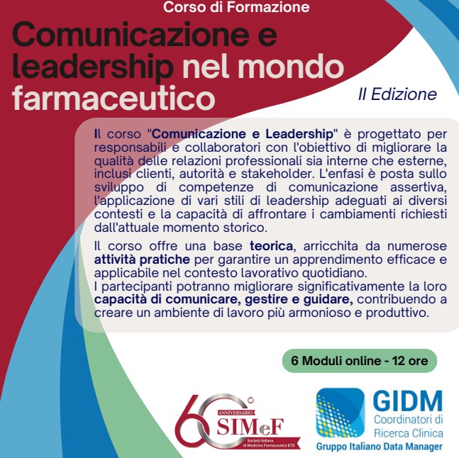 Comunicazione & Leadership nel mondo farmaceutico e life science - II Edizione
