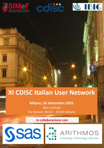 XI CDISC Italian User Network