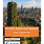XII CDISC Italian User Network